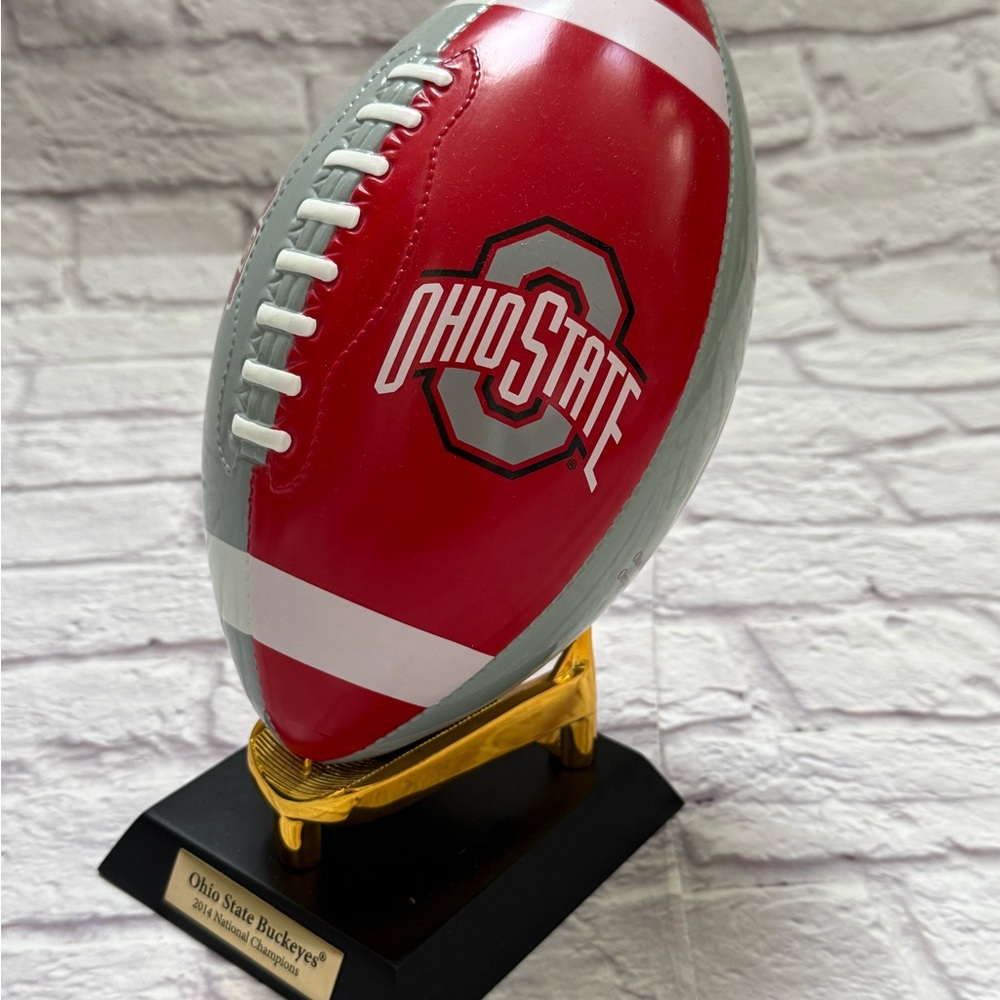 Ohio State national champions Danbury mint full size Football display